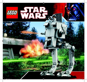 Vadovas Lego set 7657 Star Wars AT-ST