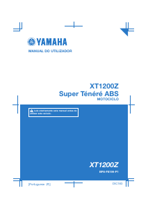 Manual Yamaha XT1200Z (2019) Motocicleta