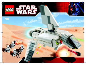 Manual Lego set 7659 Star Wars Imperial landing craft