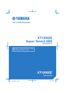 Manuale Yamaha XT1200ZE (2017) Motocicletta