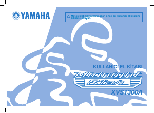 Kullanım kılavuzu Yamaha XVS1300A (2015) Motosiklet