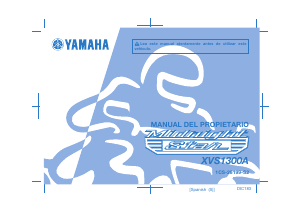 Manual de uso Yamaha XVS1300A (2016) Motocicleta