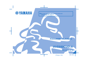 Kullanım kılavuzu Yamaha XVS950CU (2015) Motosiklet