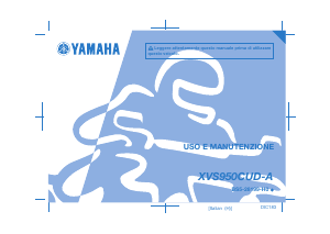 Manuale Yamaha XVS950CU (2017) Motocicletta