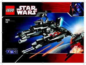 Manual Lego set 7672 Star Wars Rogue shadow