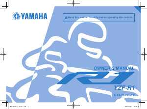 Handleiding Yamaha YZF-R1 (2019) Motor