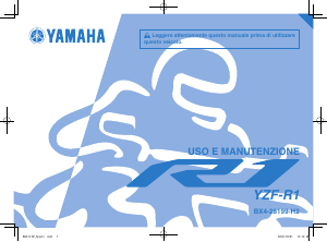 Manuale Yamaha YZF-R1 (2019) Motocicletta