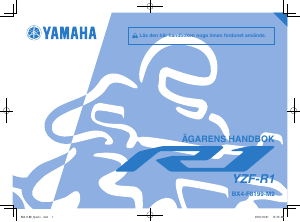 Bruksanvisning Yamaha YZF-R1 (2019) Motorcykel