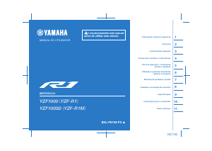 Manual Yamaha YZF-R1 (2020) Motocicleta