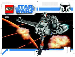 Mode d’emploi Lego set 7680 Star Wars The Twilight