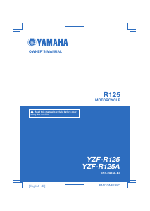 Handleiding Yamaha YZF-R125 (2016) Motor