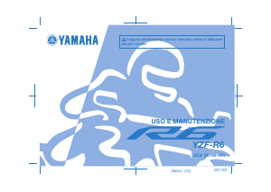 Manuale Yamaha YZF-R6 (2014) Motocicletta