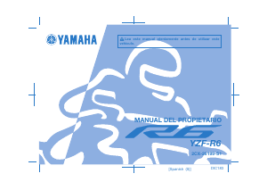 Manual de uso Yamaha YZF-R6 (2015) Motocicleta