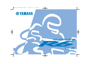 Kullanım kılavuzu Yamaha YZF-R6 (2015) Motosiklet