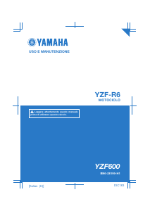 Manuale Yamaha YZF-R6 (2018) Motocicletta
