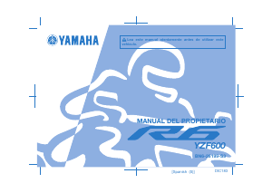 Manual de uso Yamaha YZF-R6 (2020) Motocicleta