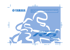 Manuale Yamaha YZF-R6 (2020) Motocicletta