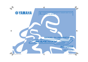 Mode d’emploi Yamaha Majesty S 125 (2014) Scooter