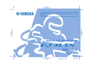Manual de uso Yamaha NMax 125 (2015) Scooter