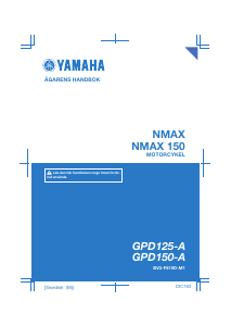 Bruksanvisning Yamaha NMax 150 (2019) Skoter