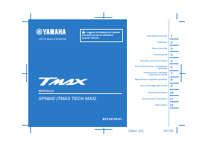Manuale Yamaha TMax (2021) Scooter