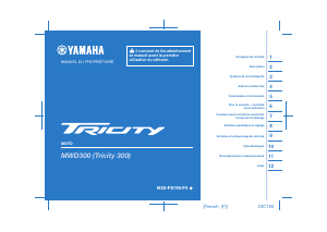 Mode d’emploi Yamaha Tricity 300 (2020) Scooter