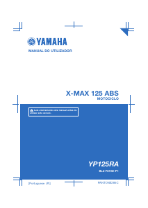 Manual Yamaha X-max 125 (2018) Motoneta