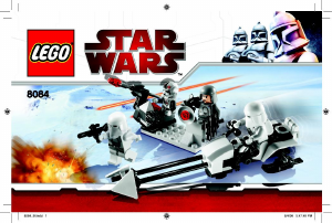 Manual Lego set 8084 Star Wars Snowtrooper battle pack