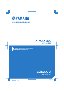 Manuale Yamaha X-max 300 (2017) Scooter