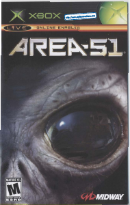 Bruksanvisning Microsoft Xbox Area 51