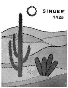 Manual Singer 1425 Sewing Machine