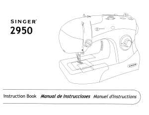 Mode d’emploi Singer 2950 Machine à coudre