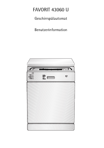 Bedienungsanleitung AEG FAV43060UM Geschirrspüler