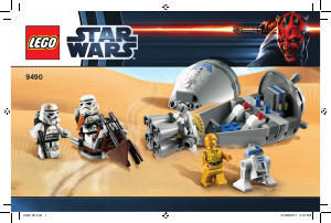 Manual Lego set 9490 Star Wars Droid escape