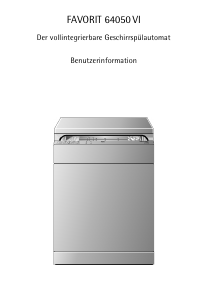 Bedienungsanleitung AEG FAV64050VI Geschirrspüler