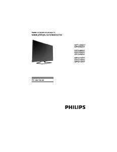 Handleiding Philips 48PFL4150 LED televisie