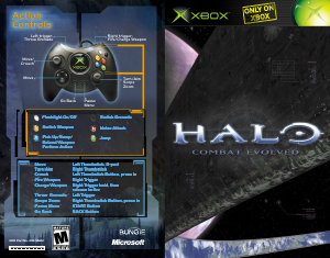 Handleiding Microsoft Xbox Halo - Combat Evolved