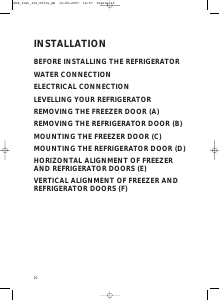 Handleiding Hotpoint-Ariston MSZ 826 DF/HA Koel-vries combinatie