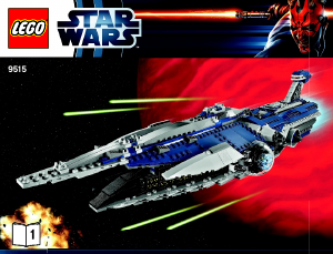 Bedienungsanleitung Lego set 9515 Star Wars The Malevolence