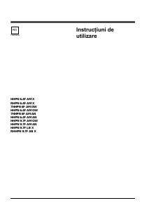 Manual Hotpoint-Ariston HHPN 9.7F LB X Hotă