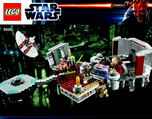 Manual de uso Lego set 9526 Star Wars Palpatines arrest