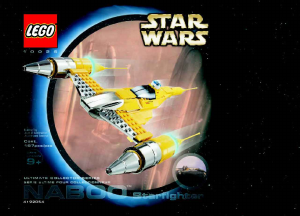 Käyttöohje Lego set 10026 Star Wars Naboo starfighter