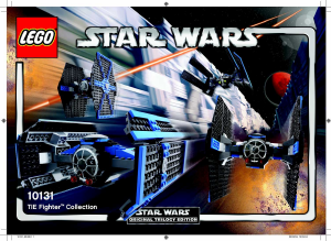 Manual Lego set 10131 Star Wars TIE collection