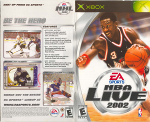 Handleiding Microsoft Xbox NBA Live 2002