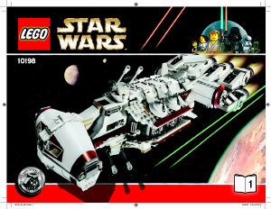 Käyttöohje Lego set 10198 Star Wars Tantive IV