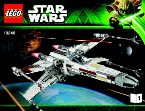 Manuale Lego set 10240 Star Wars Red five X-Wing starfighter