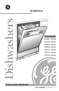 Handleiding GE GSD1920C02BB Vaatwasser