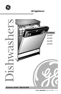 Manual GE GSC3430Z03WW Dishwasher