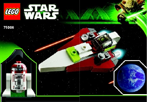 Manuale Lego set 75006 Star Wars Jedi starfighter e Kamino