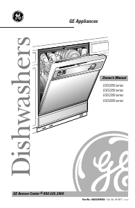 Handleiding GE GSD2220F01BB Vaatwasser